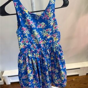 Polo by Ralph Lauren Floral Blue Romper